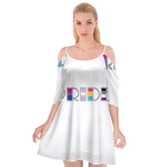 Pride Cutout Spaghetti Strap Chiffon Dress by Valentinaart