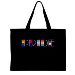 Pride Zipper Mini Tote Bag by Valentinaart