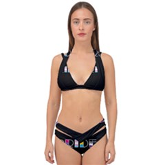 Pride Double Strap Halter Bikini Set by Valentinaart