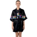 Pride Quarter Sleeve Kimono Robe View1