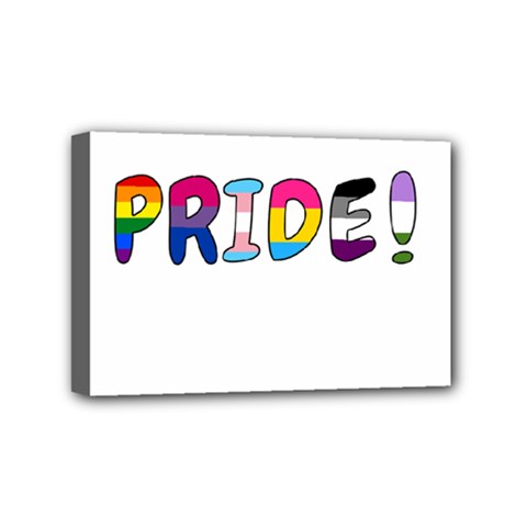 Pride Mini Canvas 6  X 4  by Valentinaart