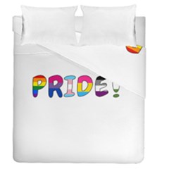 Pride Duvet Cover Double Side (queen Size) by Valentinaart