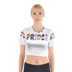 Pride Cotton Crop Top by Valentinaart