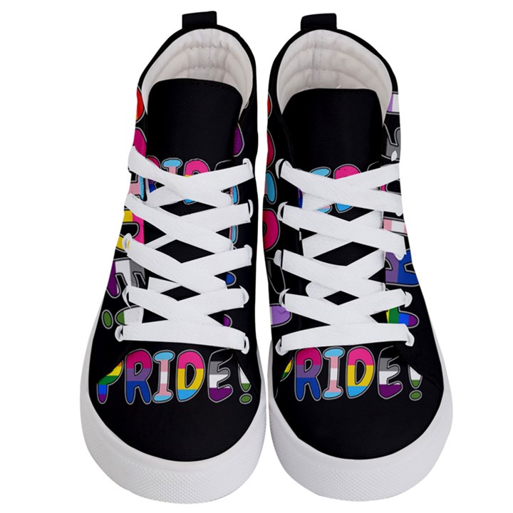 Pride Kid s Hi-Top Skate Sneakers