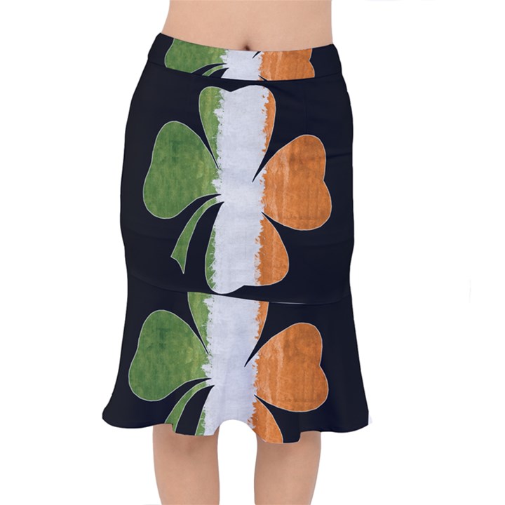 Irish Clover Mermaid Skirt