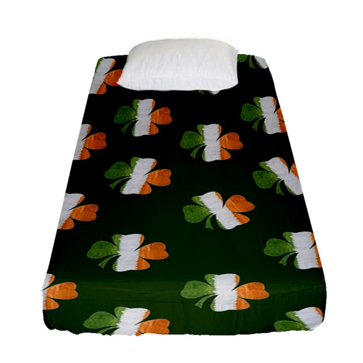 Irish Clover Fitted Sheet (Single Size)