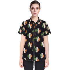 Irish Clover Women s Short Sleeve Shirt