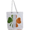 Irish Clover Full Print Rope Handle Tote (Large) View2