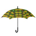 Roses Dancing On  Tulip Fields Forever Hook Handle Umbrellas (Medium) View3