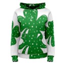 Sparkly Clover Women s Pullover Hoodie View1