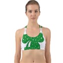 Sparkly Clover Back Web Sports Bra View1