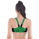 Sparkly Clover Plunge Bikini Top View2