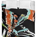 Multicolor Abstract Design Duvet Cover Double Side (King Size) View1