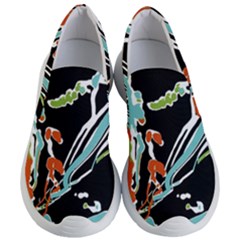 Multicolor Abstract Design Women s Lightweight Slip Ons by dflcprints