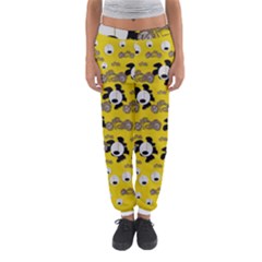 Bikers Out Singing In Spring Time Women s Jogger Sweatpants by pepitasart