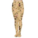 Vintage Floral Pattern Women s Tights View1