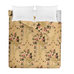 Vintage Floral Pattern Duvet Cover Double Side (full/ Double Size)