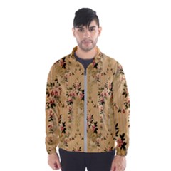 Vintage Floral Pattern Wind Breaker (men)