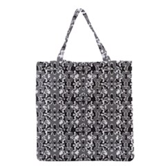 Dark Camo Style Design Grocery Tote Bag