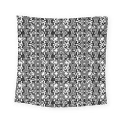 Dark Camo Style Design Square Tapestry (Small)