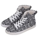 Dark Camo Style Design Men s Hi-Top Skate Sneakers View2