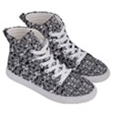 Dark Camo Style Design Men s Hi-Top Skate Sneakers View3