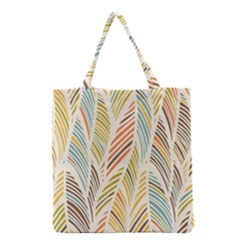 Decorative  Seamless Pattern Grocery Tote Bag by TastefulDesigns