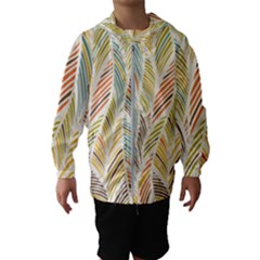 Decorative  Seamless Pattern Hooded Wind Breaker (kids)