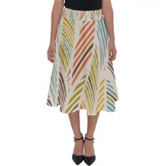 Decorative  Seamless Pattern Perfect Length Midi Skirt by TastefulDesigns