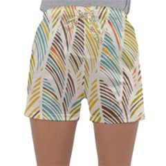 Decorative  Seamless Pattern Sleepwear Shorts