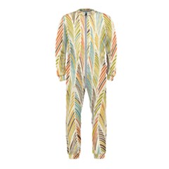 Decorative  Seamless Pattern Onepiece Jumpsuit (kids)