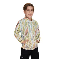 Decorative  Seamless Pattern Wind Breaker (kids)