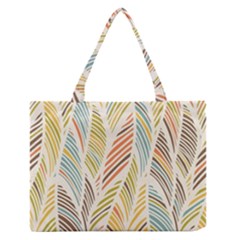 Decorative  Seamless Pattern Zipper Medium Tote Bag by TastefulDesigns