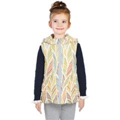 Decorative  Seamless Pattern Kid s Puffer Vest by TastefulDesigns