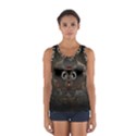 Wonderful Cute  Steampunk Owl Sport Tank Top  View1