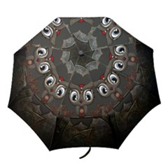 Wonderful Cute  Steampunk Owl Folding Umbrellas by FantasyWorld7