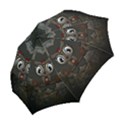 Wonderful Cute  Steampunk Owl Folding Umbrellas View2