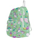 Cute Unicorn Pattern Foldable Lightweight Backpack View4