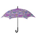 Cute Unicorn Pattern Hook Handle Umbrellas (Medium) View3