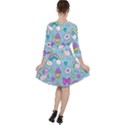 Cute Unicorn Pattern Ruffle Dress View2