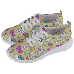 Cute Unicorn Pattern Men s Lightweight Sports Shoes by Valentinaart