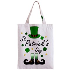 St Patricks Leprechaun Zipper Classic Tote Bag by Valentinaart