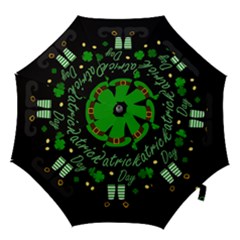 St Patricks Leprechaun Hook Handle Umbrellas (small) by Valentinaart