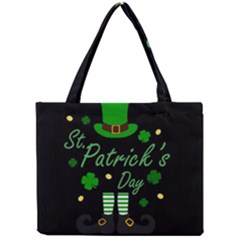 St Patricks Leprechaun Mini Tote Bag by Valentinaart