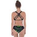 St Patricks Leprechaun Criss Cross Bikini Set View2