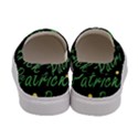 St Patricks Leprechaun Women s Canvas Slip Ons View4