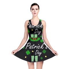 St Patricks Leprechaun Reversible Skater Dress by Valentinaart