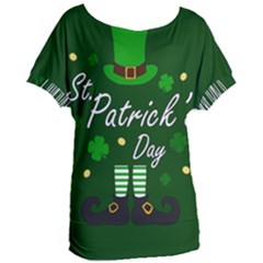 St Patricks Leprechaun Women s Oversized Tee by Valentinaart