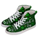 St Patricks Leprechaun Men s Hi-Top Skate Sneakers View2