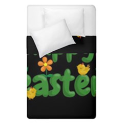 Happy Easter Duvet Cover Double Side (single Size) by Valentinaart